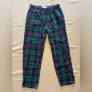 Women’s Plaid Pajama pants - Size M